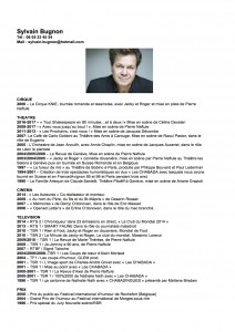 New CV Sylvain Bugnon 2017